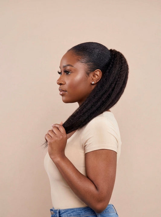 Straight Ponytails