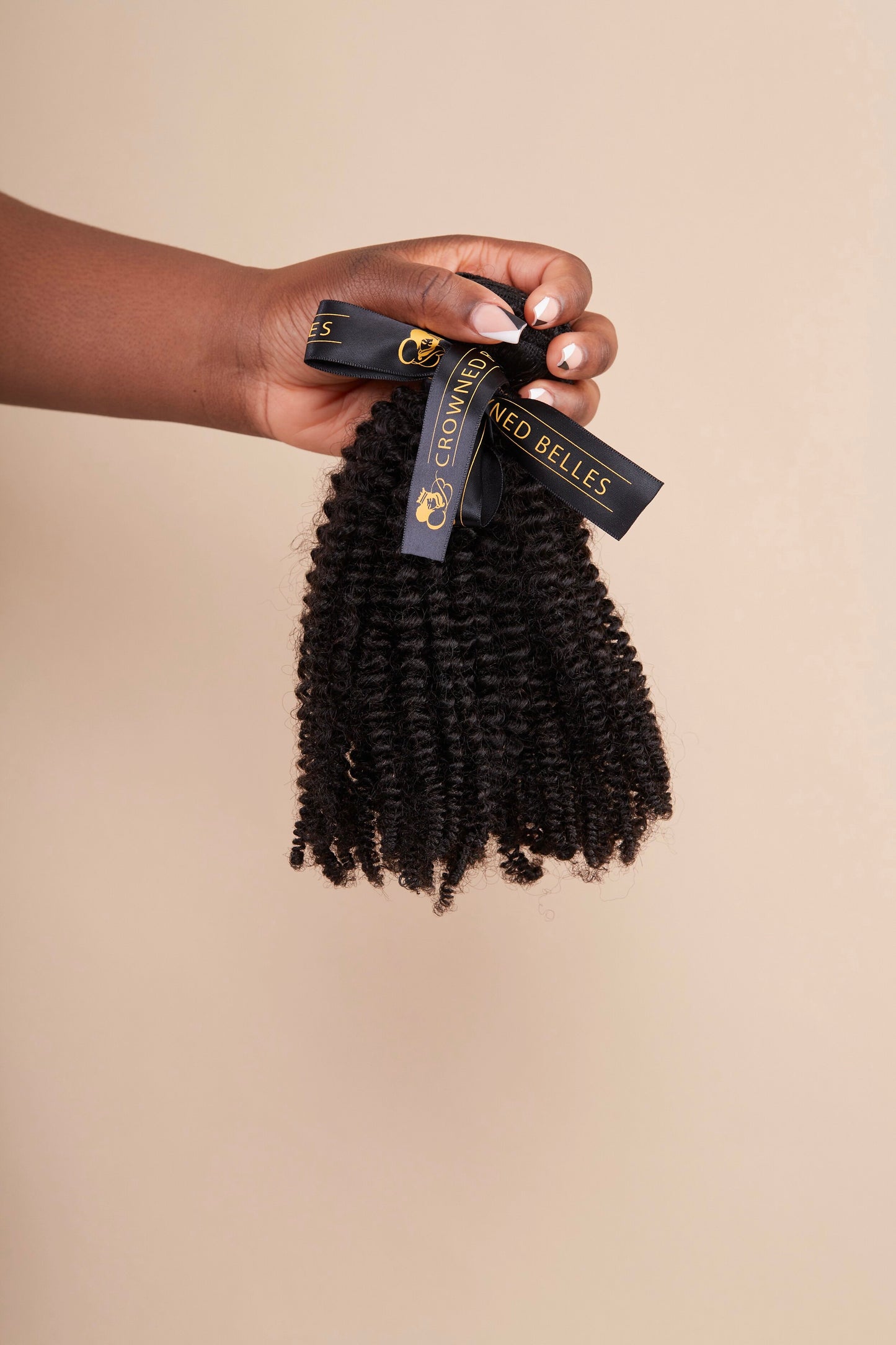 Weft Hair Extensions | Deep Curly Wig | Crowned Belles