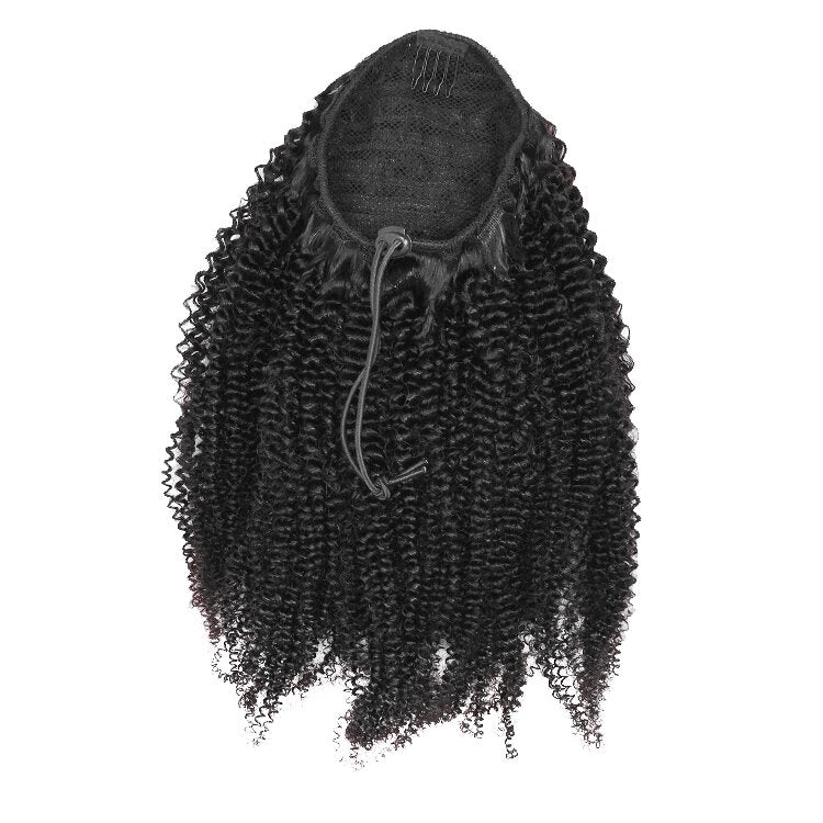 Curly Hair Ponytail | High Curly Ponytail | Crowned Belles