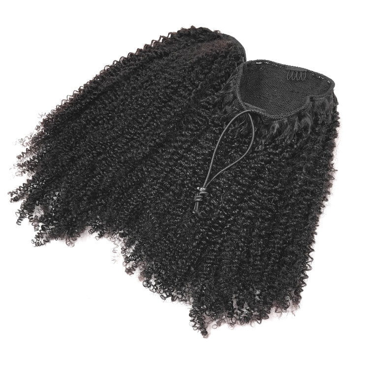 Curly Hair Ponytail | High Curly Ponytail | Crowned Belles