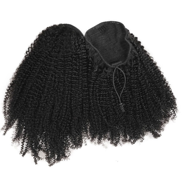 Curly Hair Ponytail | High Curly Ponytail | Crowned Belles