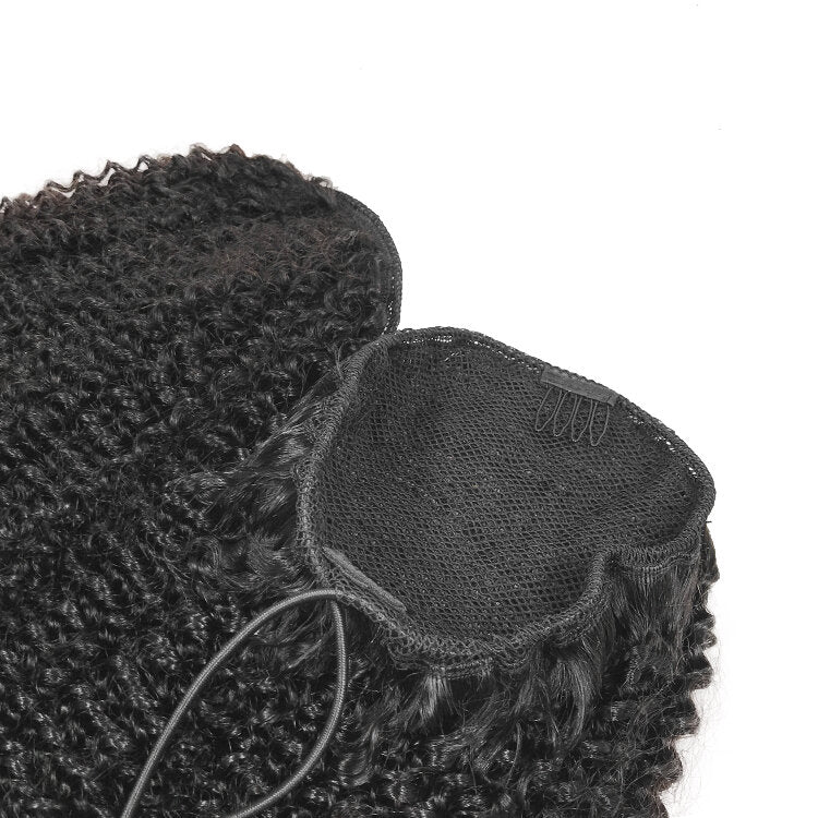 Curly Hair Ponytail | High Curly Ponytail | Crowned Belles