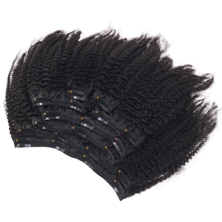 Afro Clip Ins | Afro Clip In Hair Extensions | Crowned Belles