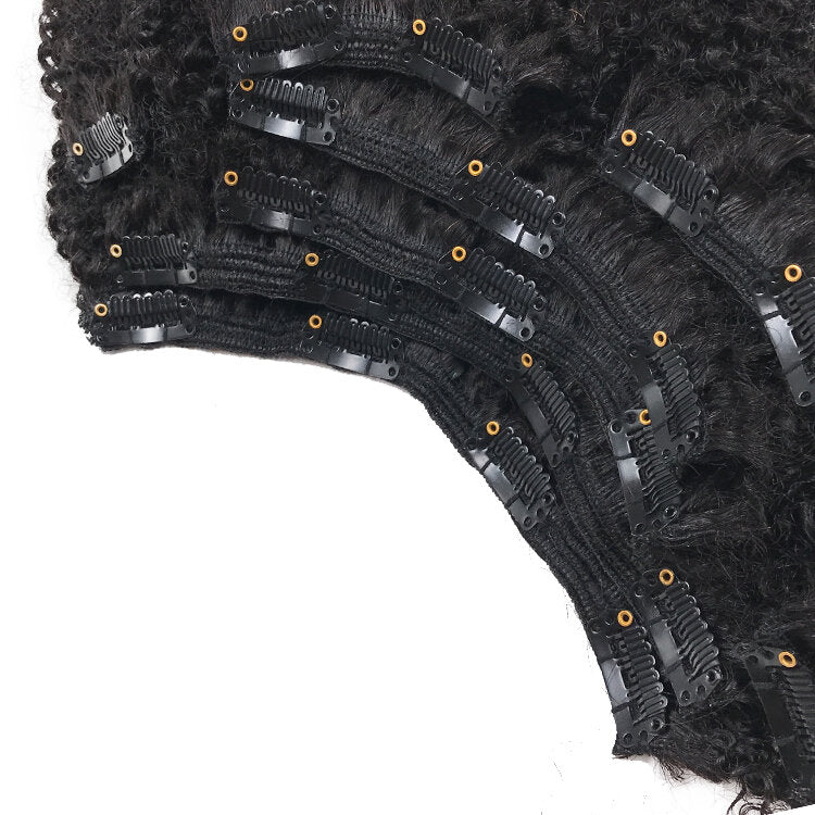 Afro Clip Ins | Afro Clip In Hair Extensions | Crowned Belles